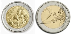 2 euro (500 Aniversario del Nacimiento de Tintoretto)