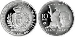 10 euro (100 Aniversario del Nacimiento de Aligi Sassu)
