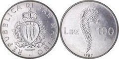 100 lire (Castillo de Pennarossa)