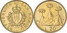 20 lire (Montecerveto Castle)