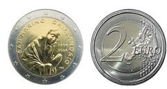 2 euro (530th anniversary of Ghirlandaio's death)