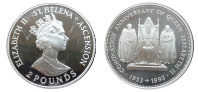 2 pounds (40th anniversary of the Coronation)