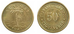 50 centimes (Ziguinchor-Dinero de necesidad)