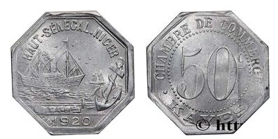 50 centimes (Kayes-Dinero de necesidad)