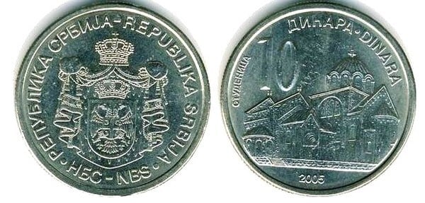 10 dinara