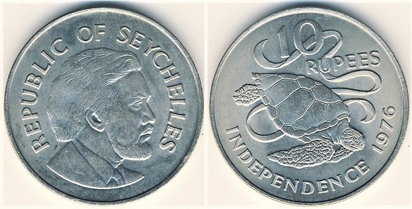 10 rupees (Independence)