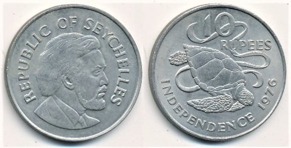 10 rupees (Independence)