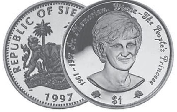 1 dollar (Princess Diana)