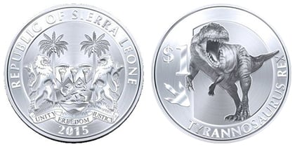 1 dollar (Dinosaurs II: Tyrannosaurus Rex)
