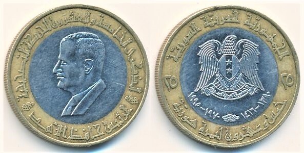 25 pounds (President Hafez al-Assad)