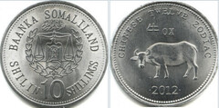10 shillings (Horóscopo Chino-Buey)