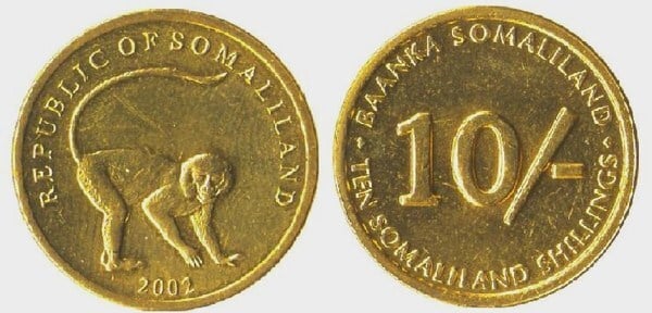 10 shillings (Monkey)