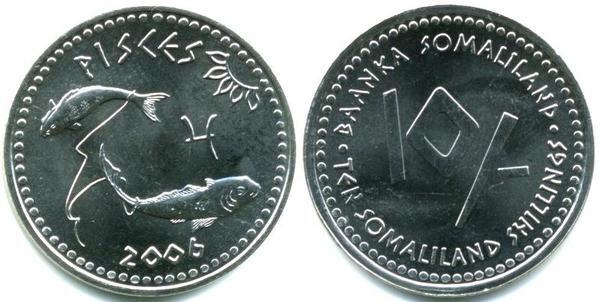 10 shillings (Horoscope-Pisces)