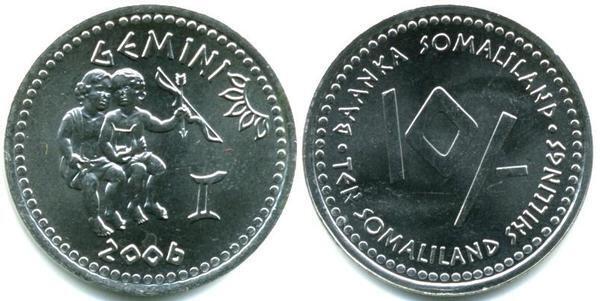 10 shillings (Horoscope-Gemini)