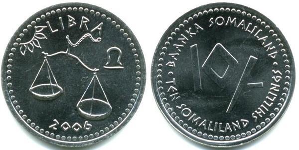 10 shillings (Horoscope-Libra)