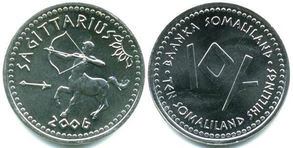 10 shillings (Horoscope-Sagittarius)