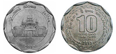 10 rupees (Distrito de Jaffna)
