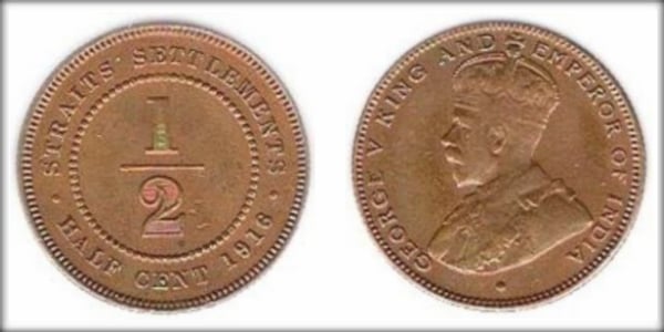 1/2 cent