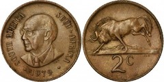 2 cents (Nicolaas Diederichs - SOUTH AFRICA - SUID-AFRIKA)