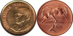 2 cents (Charles R. Swart - SOUTH AFRICA)