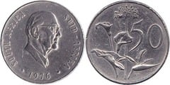 50 cents (Jacobus Fouché - SOUTH AFRICA - SUID-AFRIKA)