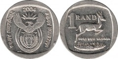 1 rand (iNingizimu Afrika - uMzantsi Afrika)