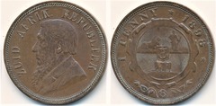1 penny (Zuid Afrikaansche Republiek)