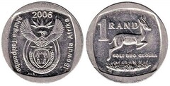 1 rand (Afurika Tshipembe - iSewula Afrika)