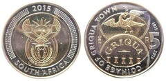 5 rand (200 Aniversario de la Moneda de la Ciudad de Griqua - SOUTH AFRICA)