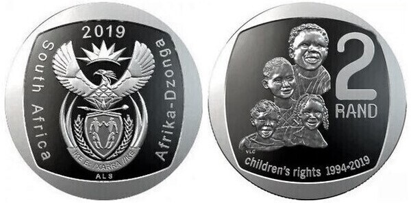 2 rand (25th Anniversary of Democracy - Children's Rights)