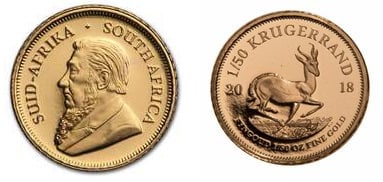 1/50 ounce krugerrand