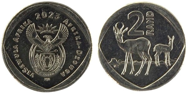 2 rand (YISEWULA AFRIKA / AFRIKA-DZONGA)