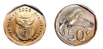 50 cents (Tsonga - Sesotho/Sepedi)