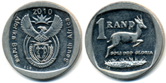 1 rand  (Aforika Borwa - South Africa)