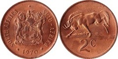 2 cents (SOUTH AFRICA - SUID-AFRIKA)