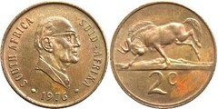 2 cents (Jacobus Fouché - SOUTH AFRICA - SUID-AFRIKA)