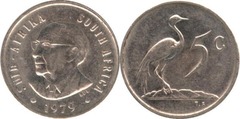 5 cents (Nicolaas Diederichs - SUID-AFRIKA - SOUTH AFRICA)