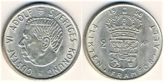 2 kronor (Gustaf VI)