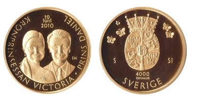 4000 kronor (Marriage of Crown Princess Victoria and Daniël Westling)