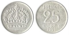 25 öre (Gustaf VI)