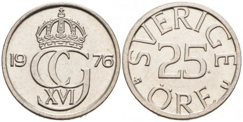 25 öre (Carl XVI Gustaf)