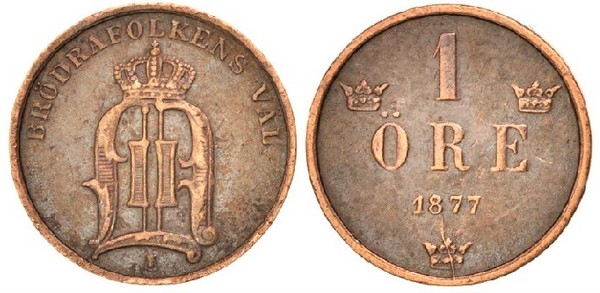 1 öre (Oscar II)