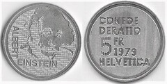 5 francs (Albert Einstein)