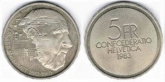 5 francs (100 Aniversario del Nacimiento de Ernest Ansermet)