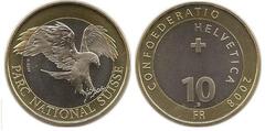 10 francs (Aguila dorada)