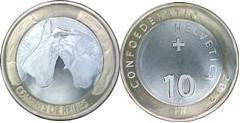 10 francs (Cow fight)