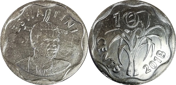 10 cents (Mswati III)