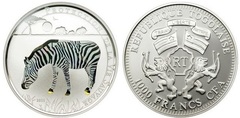 1.000 francs CFA (Cebra)