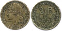 2 francs (Ocupación francesa)