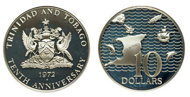 10 dollars (10th Anniversary of Independence)